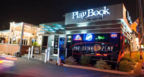 Playbook ultra sports bar. UNITED IN AMERICA & PLAYBOOK ULTRA SPORTS BAR PRESENT: "PARTY BAR" What do we mean??? Experience American House Party through European eyes. The night will feature the following: - Beer Pong -... 