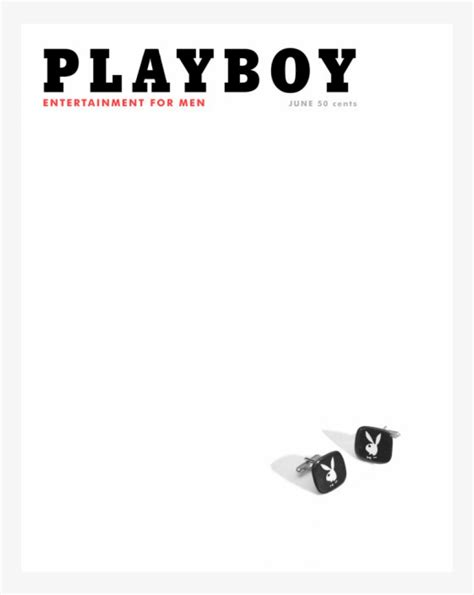 Playboy Magazine Cover Template