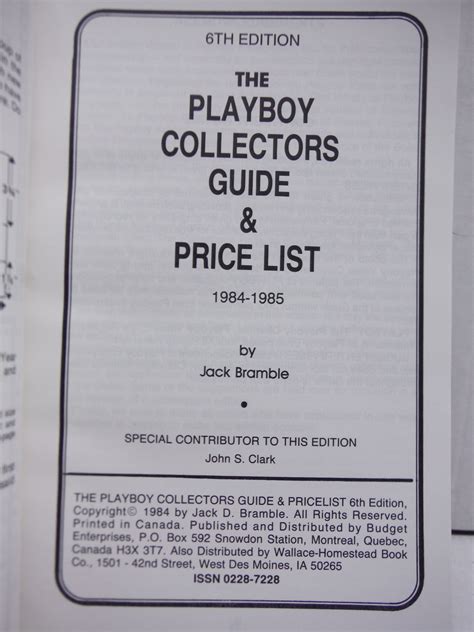 Playboy collectors guide and price list. - Allgemeine und anorganische chemie, in 2 bdn., bd.1.