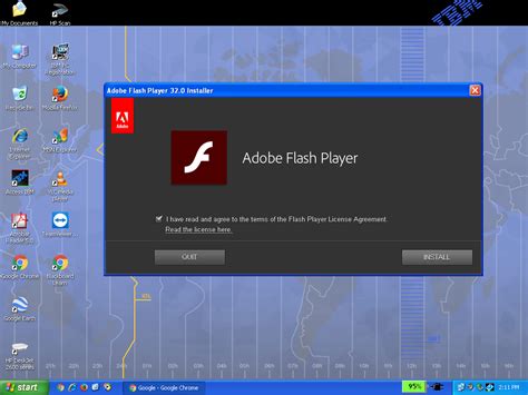 Player adobe win xp flash