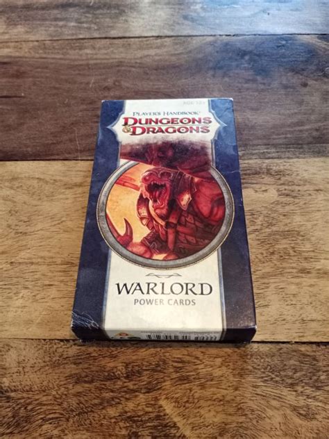 Players handbook warlord power cards a 4th edition d d accessory. - To kill a mockingbird part 1 study guide answers.