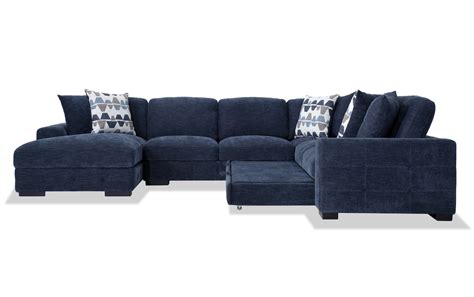 4-piece Fabric Sectional Color: Beige Material: 100% Polyester Chenille Fabric 6 Accent Pillows Included Foam Seat Cushions Sinuous Spring Suspension Item 1356642 4-piece Fabric Sectional