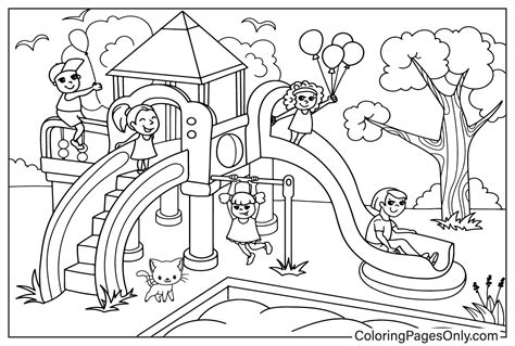 Playground Coloring
