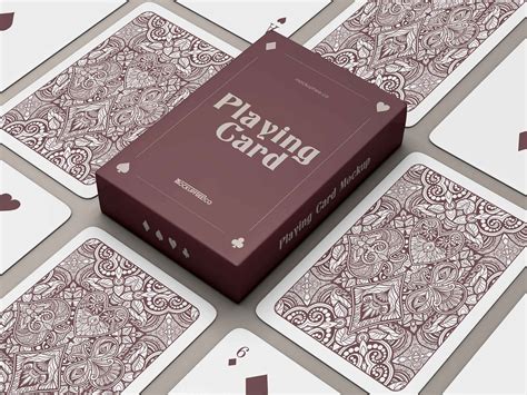 Playing Card Mock Up 