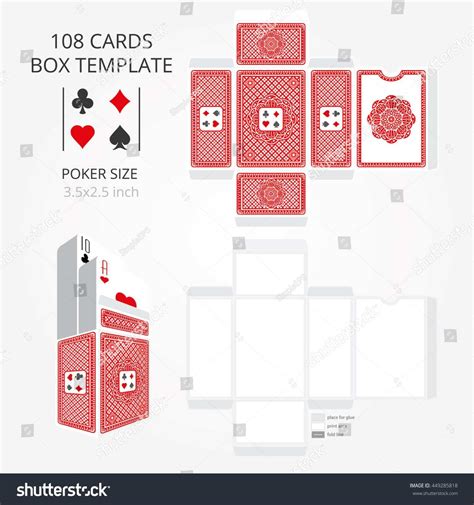 Playing Card Size Template Letter Example Template