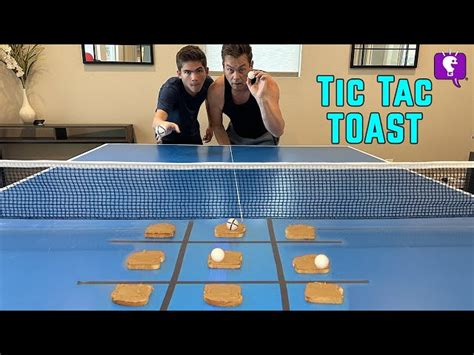 Playing Pingpong Tic Tac Toe with Peanut Butter Spreads on …