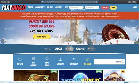 Playjango Casino review Canada