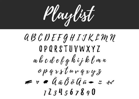 Playlist Script Font Free Download Da Font Online