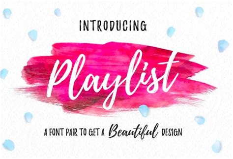 Playlist Script Font Free download Fontspace.io