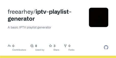 Playlist iptv github.  GitHub is where people build software.  Contribute to ...