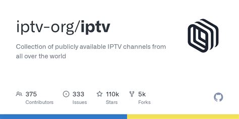 Playlist iptv github.  One link.  Collection of publicly available IPTV channels from all over t...