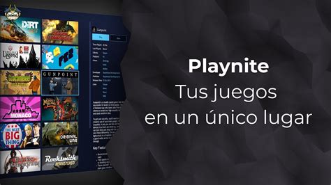 Playnite - Todos tus juegos en un único lugar - YouTube