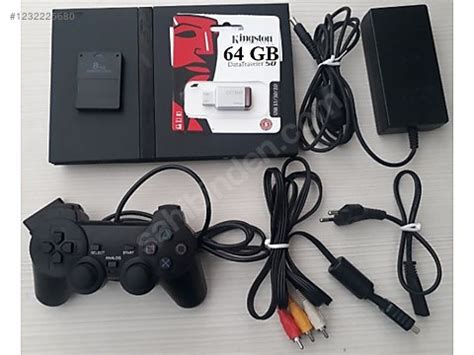 Playstation 2 200+ FULL Oyunlu & CD'SİZ OYUN KONSOLU.
