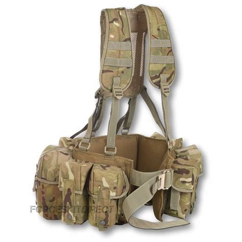 Plce webbing mtp.  With a fully British Army MTP PLCE Webbing Set.  Grade...