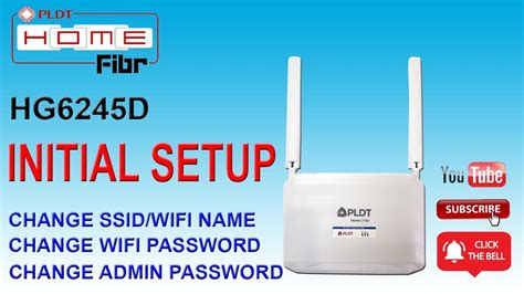 Pldt home fibr hg6245d username and password.  Go to "Security Set...