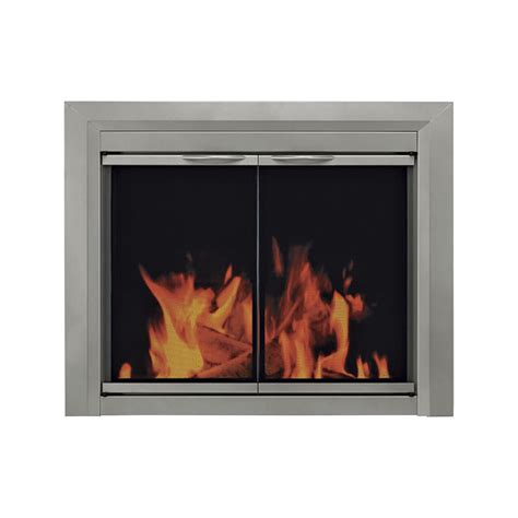 Pleasant Hearth CB-3300 Colby Fireplace Glass Door, Sunlight …