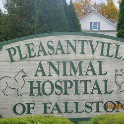 Pleasantville animal hospital. Pleasantville Animal Hospital of Fallston, located in Fallston, Maryland, is a family-owned, full-service hospital that provides veterinary services for dogs, cats and birds. Their expertise in the field now spans over three family generations, and they are very proud of this unique heritage. The hospital has an in-house laboratory, … 