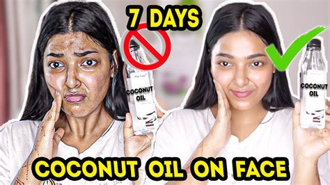 Please don’t put coconut oil on your face please please