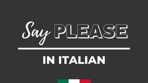Please in italian. Things To Know About Please in italian. 