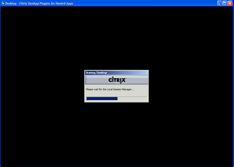 Please wait for the local session manager citrix.  &hellip; You say please when you are po...