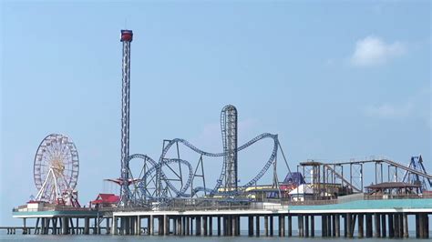 Pleasure pier amusement park galveston texas. Say hello to the thrills and excitement of the massive amusement park at the Galveston Island Historic Pleasure Pier. Galveston cruises give the opportunity to experience all that the pier has to offer. Enjoy the rides before playing all of the classic carnival games — there's even a roller coaster on Pleasure Pier! 
