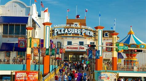 Pleasure pier galveston tx. Galveston Island Historic Pleasure Pier, Galveston, Texas. 173,113 likes · 90 talking about this · 374,483 were here. This is the official page for the Galveston Island Historic Pleasure Pier. Get... 