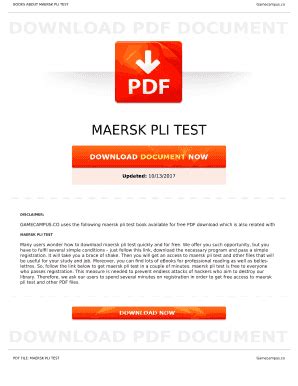 Pli assessment test sample questions maersk. - Suzuki dr350 s 1990 1991 92 93 1994 workshop manual download.
