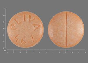 Pliva 467. 10 mg – Orange, round, convex, debossed tablets on one side with PLIVA 467 and scored on the other side. They are available as follows: Bottles of 100: NDC 69238-2077-1. Bottles of 1000: NDC 69238-2077-7. 20 mg – Blue, round, convex, debossed tablets on one side with PLIVA 468 ... 