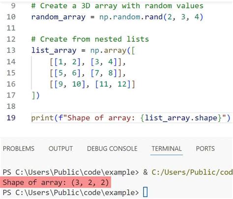 Plot 3d array python.  We can create numpy arrays in several methods.  ...