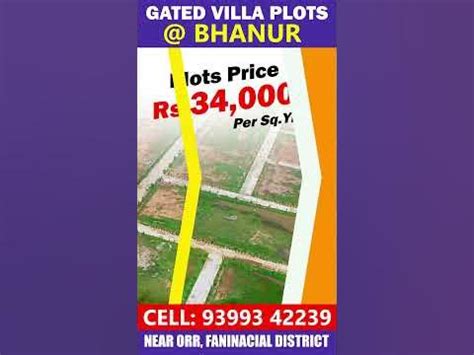 Plots for sale in Gachibowli - YS Realty