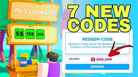 Welcome to PLS DONATE! This page has all the new codes for Roblox's premier donation game. For those not in the know, PLS DONATE is a wholly unique experience where you can earn free Robux.This ...