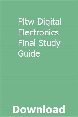 Pltw digital electronics final study guide. - |vlsi digital signal processing systems design and implementation solution manual.