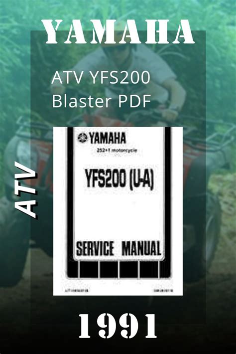 Plug burns black yamaha blaster repair manual. - L' histoire secrète de la dissolution.