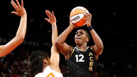Plum, Wilson help the Aces rout the Sun 102-84 in a matchup of the WNBA’s top teams