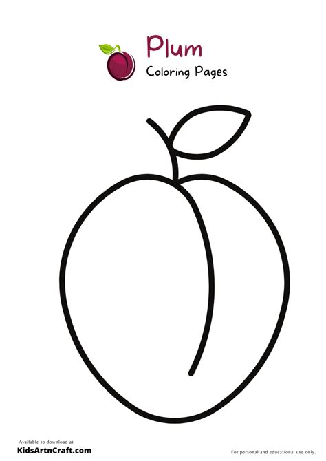 Plum Coloring