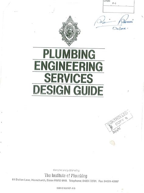 Plumbing engineering services design guide for apartment. - Un manual de construcción de paz internacional en el ojo de la.