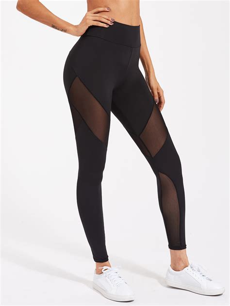 Plus Mesh Activewear Fashion Plus Mesh Activewear SHEIN USA