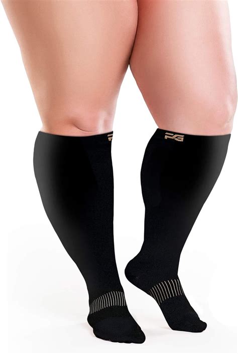 Plus Size Copper Socks