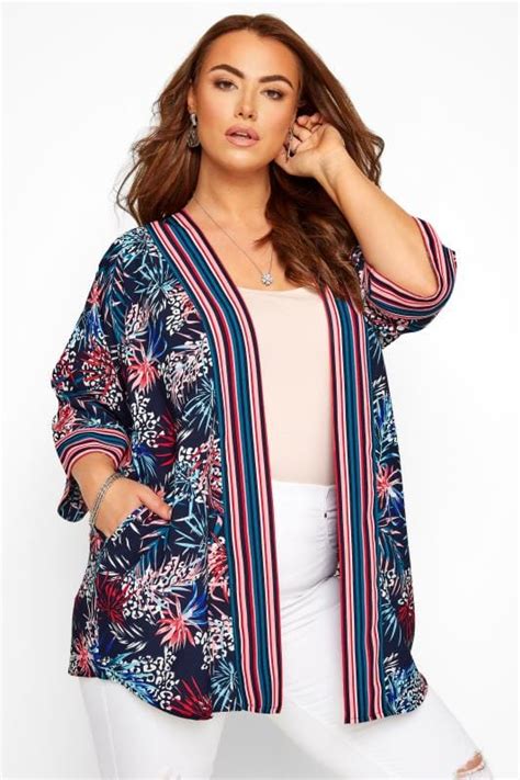 Plus Size Kimonos Plus Size Kimono Jackets Yours Clothing