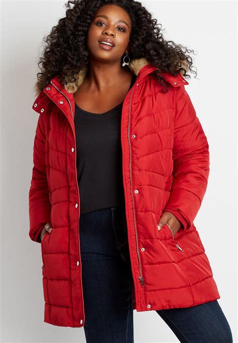 Plus Size Puffer Jacket - Etsy Singapore