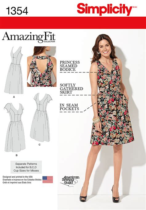 Plus Size Sewing Patterns Simplicity Pattern Misses Plus Size Amazing