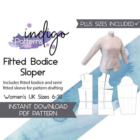 Plus size sloper pattern.  Resize Patterns like a Pro! Plus Sizes! MsPsychoSue 3.  A sloper is l...
