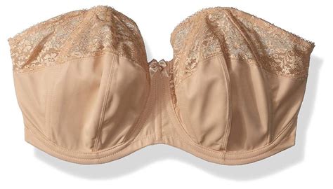 Plus size strapless bras. Shop strapless bras and convertible bras that will stay put during every move or shake. With this collection of strapless bras, the days of unsupportive strapless bras are over! ... Plus Size Ahh Angel Seamless Bandeau Bra $24.00. $18.00 (312) Dominique Colette Lace Strapless Bustier $82.00 (91) Elomi Smoothing … 