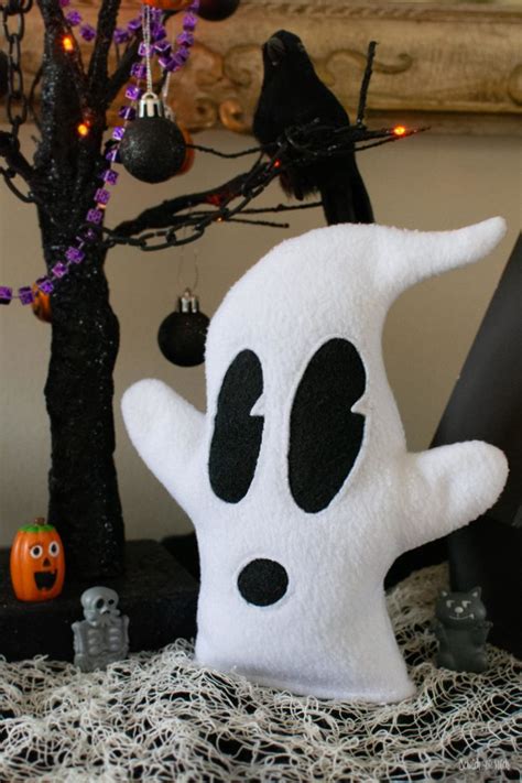 Plush Ghost Puppet Pattern Scratch and Stitch