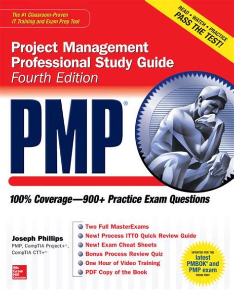 Pmp project management professional study guide joseph philip. - Cell biology and genetics practical manuals.