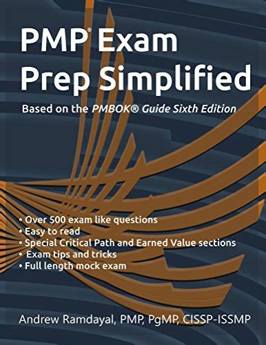 Read Pmp Exam Prep Simplified Based On Pmbokr Guide Sixth Edition By Andrew Ramdayal
