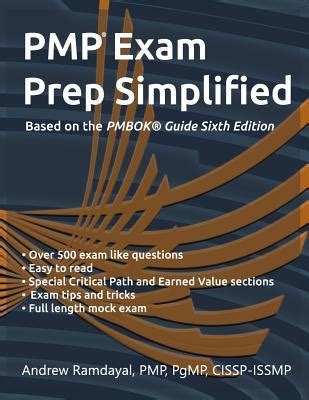 Read Pmp Exam Prep Simplified Based On Pmbokr Guide Sixth Edition By Andrew Ramdayal