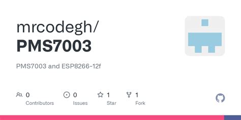 Pms7003 github.  Contribute to mrcodegh/PMS7003 development by creating an account...