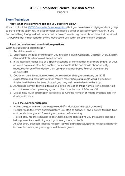 Pmt computer science igcse notes.  PMT Education About Us Contact Us Privac...