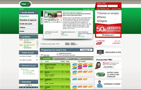 Pmu website.  Connectez-vous sur le site PMU.  Find all the information you ne...